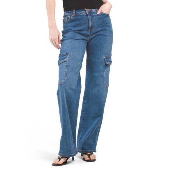 BAGATELLE Denim - BAGATELLE Dark Wash Wide Leg Jeans